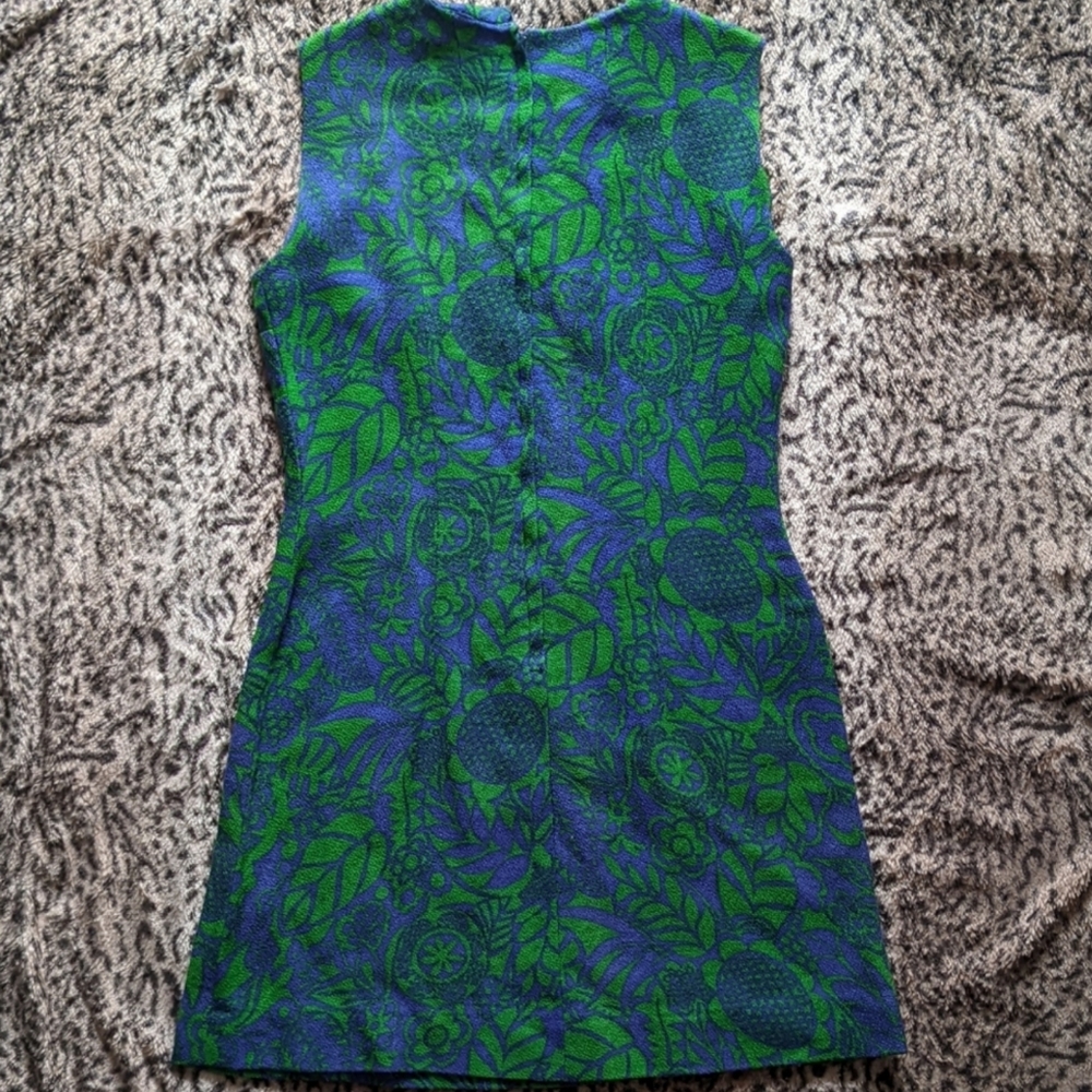 Vintage floral mod dress - Picture 4 of 7